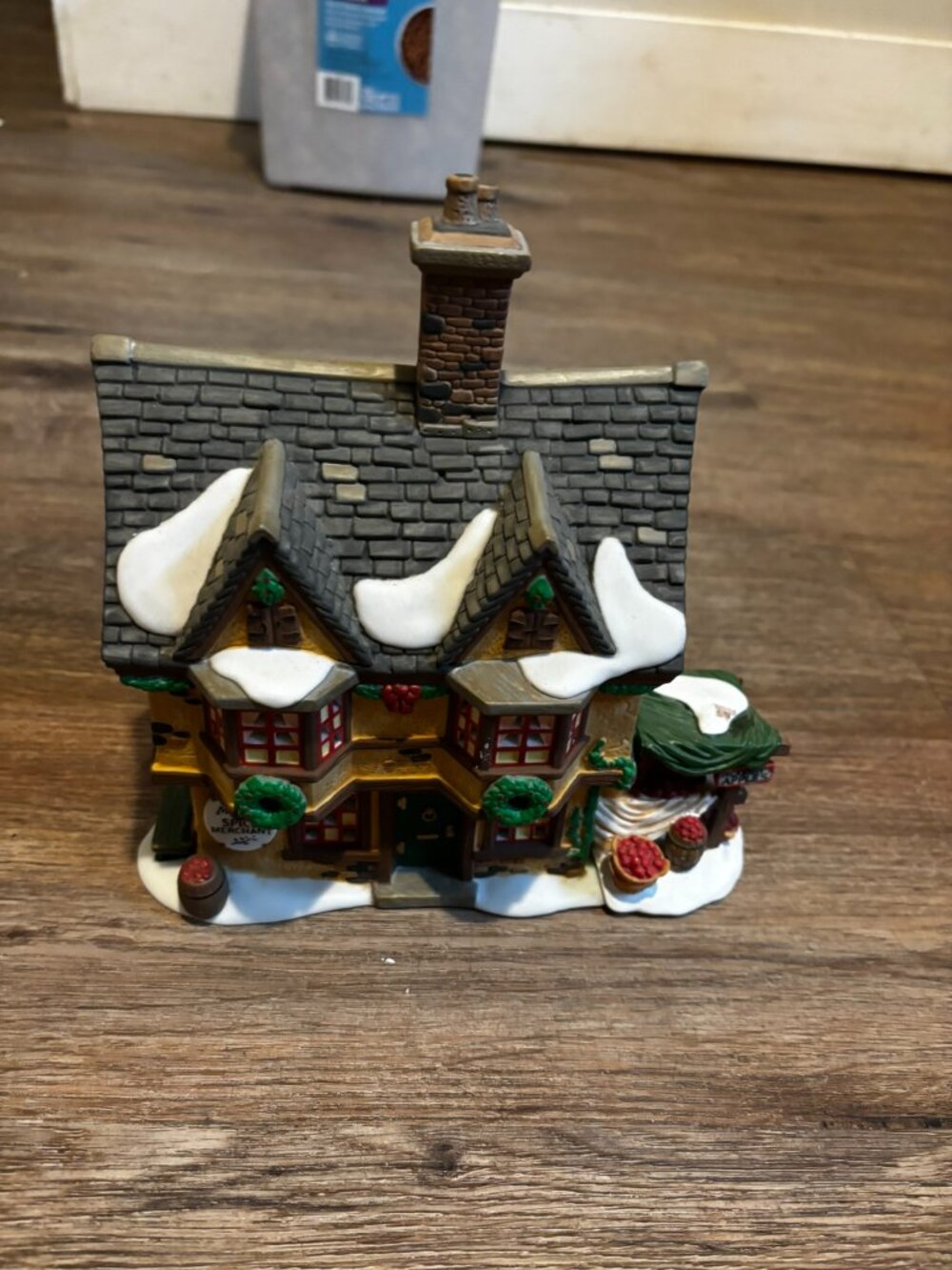 Department 56 Christmas village light up house Seton Morris Spice Merchant